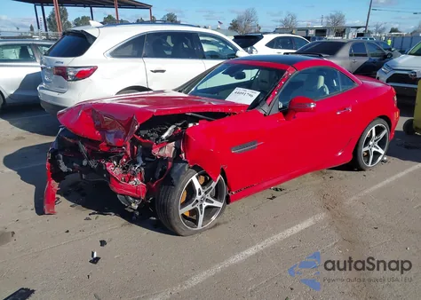 2014 Mercedes-Benz Slk 350 z USA, uszkodzony, nr VIN WDDPK5HA4EF087351